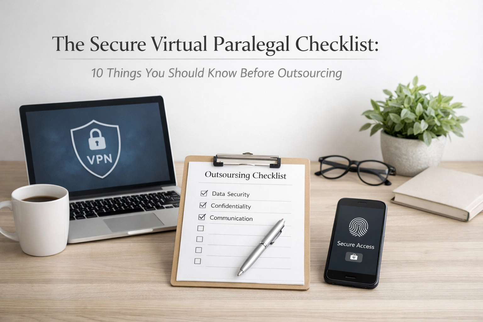 The Secure Virtual Paralegal Checklist: 10 Things You Should Know Before Outsourcing